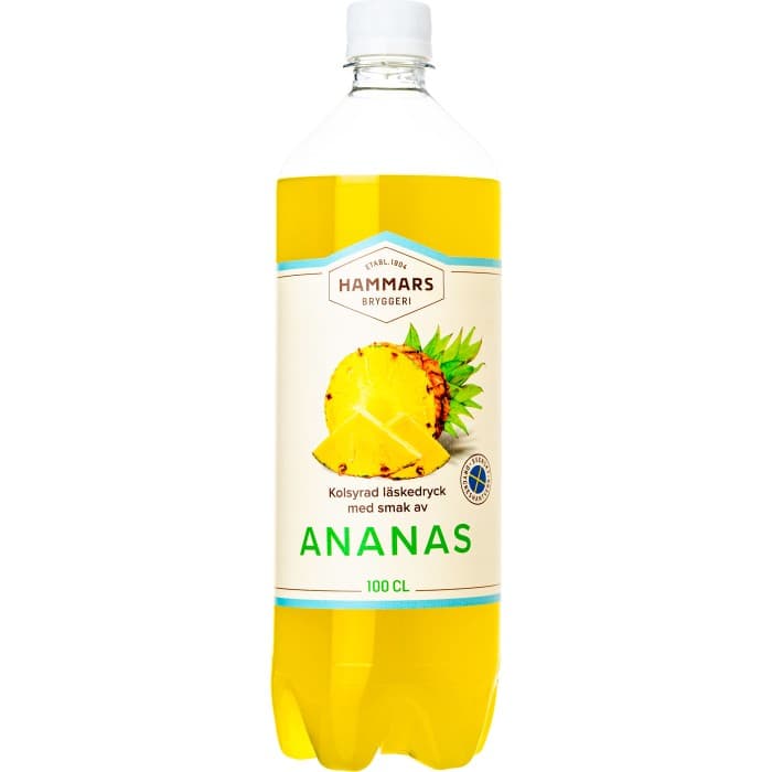 Hammars Bryggeri Ananas 1L – från Hammars Bryggeri – 21 kr – hos Delitea