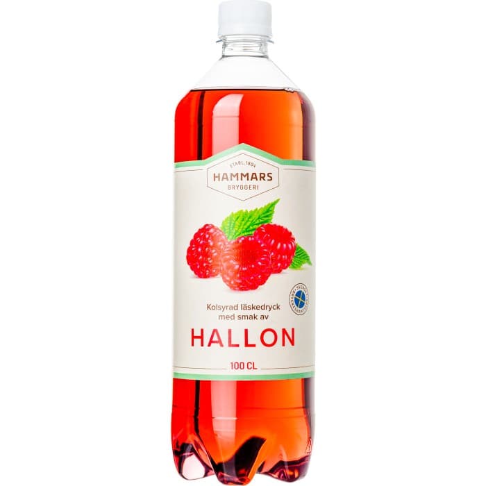 Hammars Bryggeri Hallonsoda 1L – från Hammars Bryggeri – 21 kr – hos Delitea