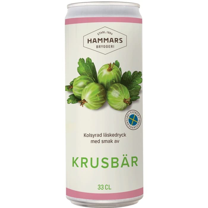 Hammars Bryggeri Krusbär Burk 33cl – från Hammars Bryggeri – 18 kr – hos Delitea