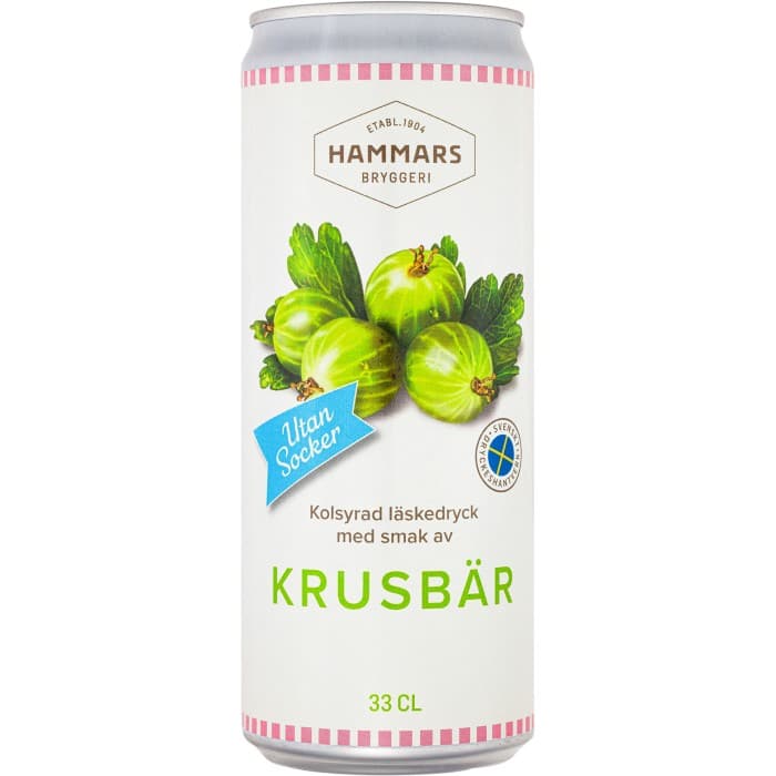 Hammars Bryggeri Krusbär Sockerfri 330ml från Hammars Bryggeri – köp hos Delitea