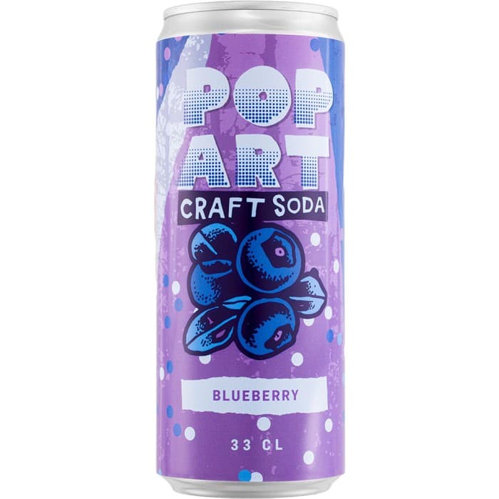 Hammars Bryggeri Pop Art Arctic Blueberry 33cl – från Hammars Bryggeri – 24 kr – hos Delitea