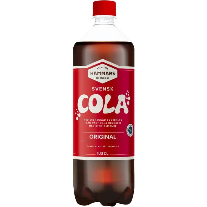 Hammars Bryggeri Svensk Cola 1L – från Hammars Bryggeri – 22 kr – hos Delitea