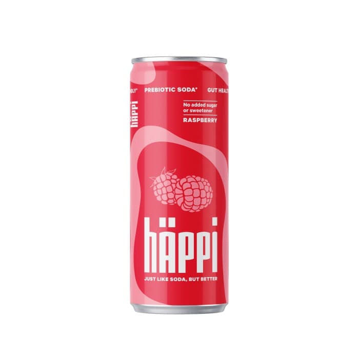 hÄppi Prebiotisk Läsk Hallon 33cl – från hÄppi – 27 kr – hos Delitea