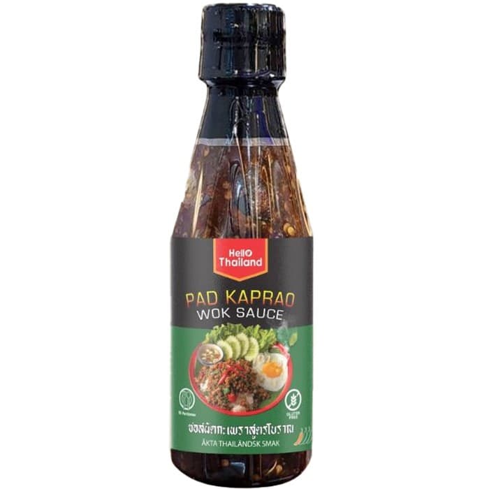 Hello Thailand Pad Kaprao Wok Sås Mild 250ml – från Hello Thailand – 56 kr – hos Delitea