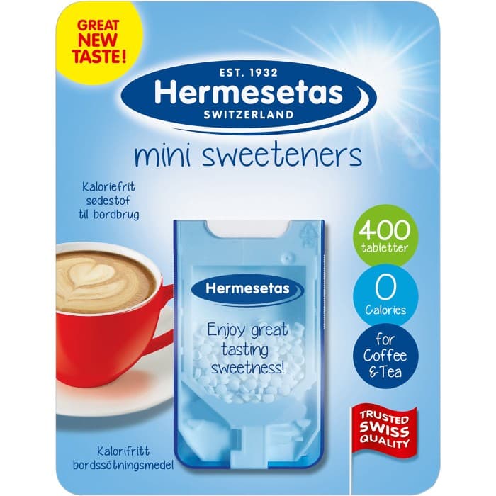 Hermesetas Sötningsmedel Mini Sweeteners 400st från Hermesetas – köp hos Delitea