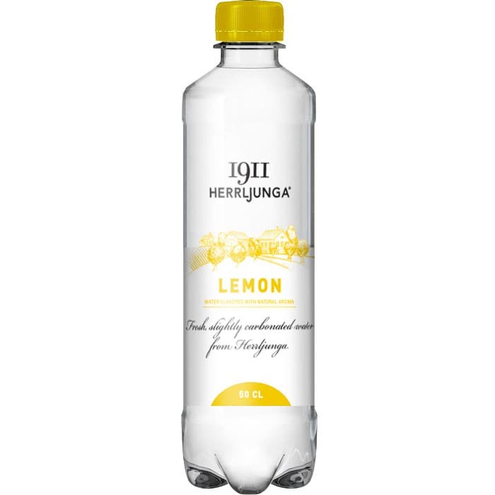 Herrljunga 1911 Kolsyrat Vatten med Citron 50cl