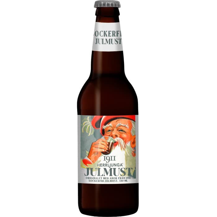 Herrljunga Julmust utan tillsatt Socker 33cl