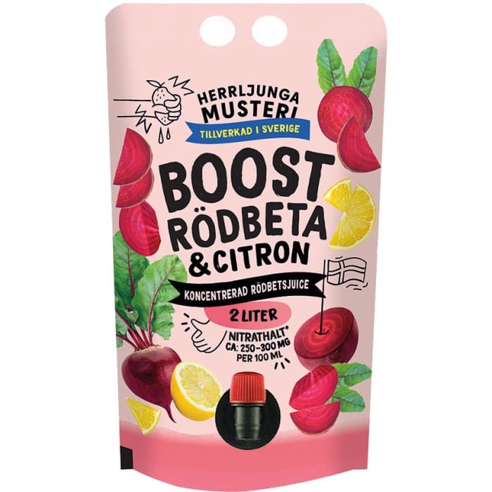 Herrljunga Musteri Rödbetsboost BIB 2L