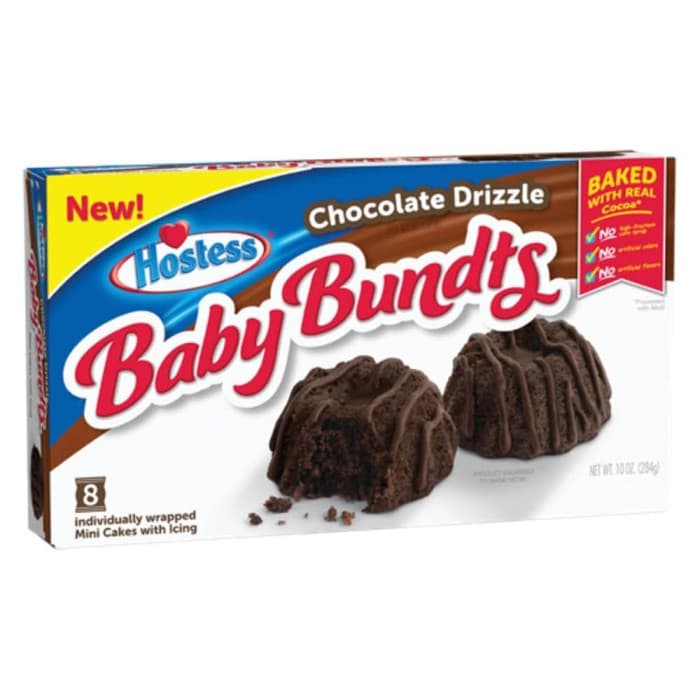 Hostess Chocolate Drizzle Baby Bundts 284g från Hostess – köp hos Delitea