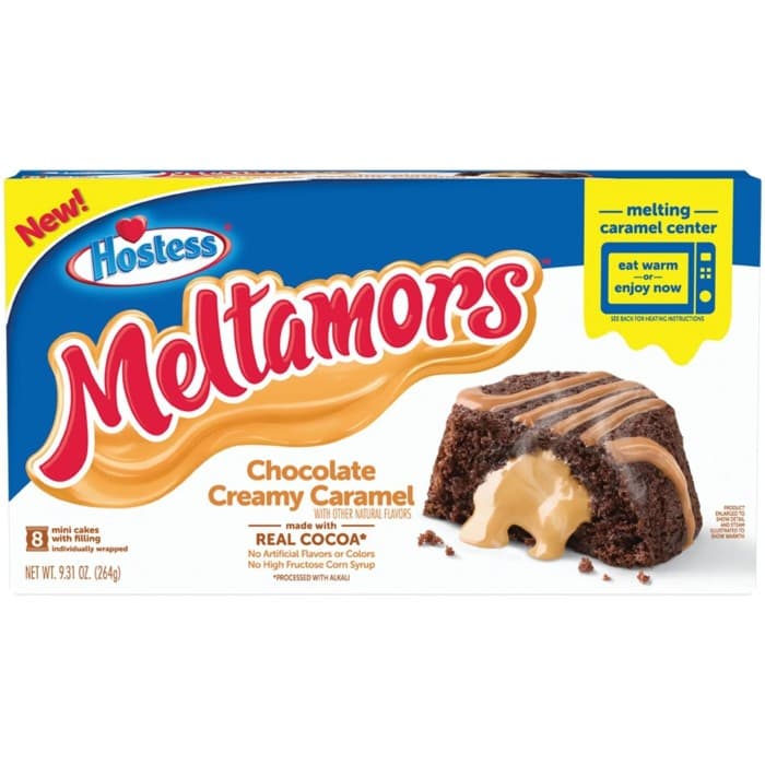 Hostess Meltamors Chocolate Caramel 8-pack