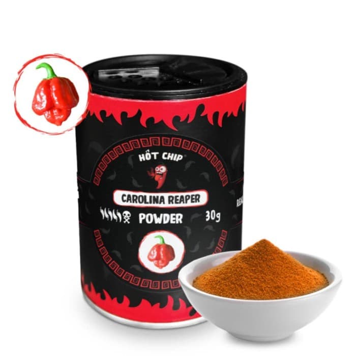 Hot Chip Carolina Reaper Powder Burk 30g – från Hot Chip – 149 kr – hos Delitea