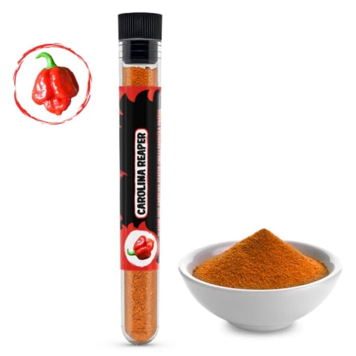 Hot Chip Carolina Reaper Powder Tubrör 10g – från Hot Chip – 66 kr – hos Delitea