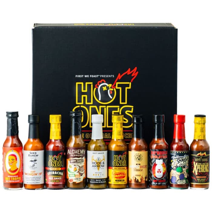 Hot Ones Season 27 Hot Sauce 10-pack