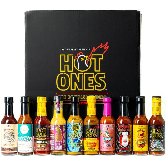 Hot Ones Season 28 Hot Sauce 10-pack