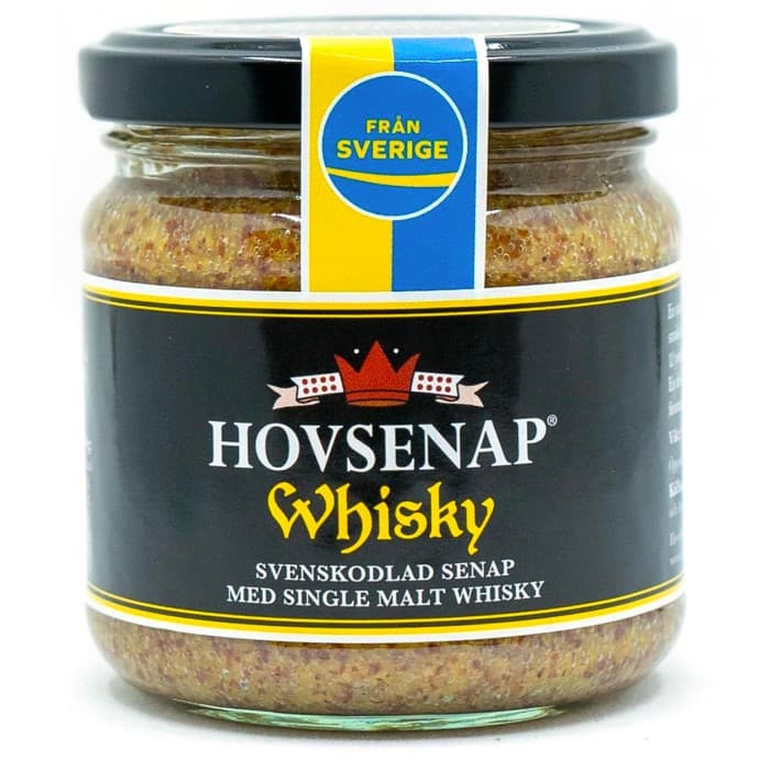 Hovdelikatesser Hovsenap Whisky 185g
