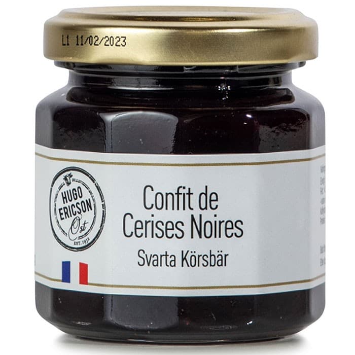 Hugo Ericson Ost Marmelad med Svarta Körsbär 125g
