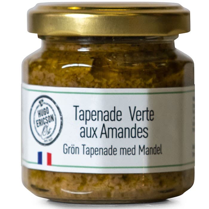 Hugo Ericson Ost Spread Grön Tapenade & Mandel 100g – från Hugo Ericson Ost – 62 kr – hos Delitea
