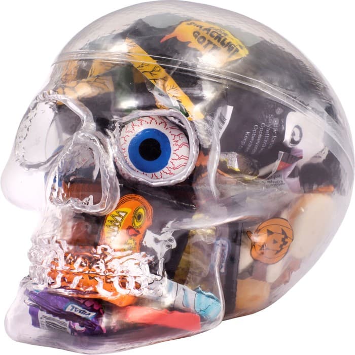 Hultén Dödskalle Choklad & Godis 329g från Hultén – köp hos Delitea