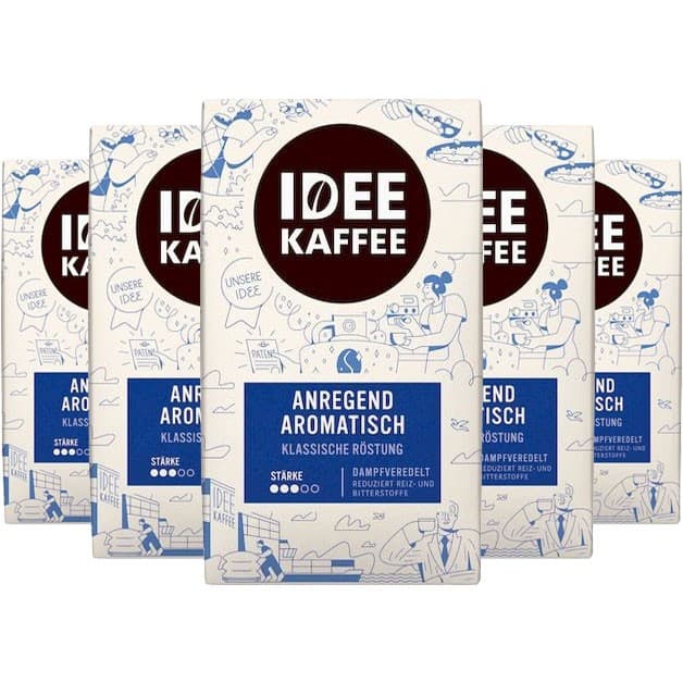 Idee Kaffee Brygg Arabica 12x500g – från Idee Kaffee – 1192 kr – hos Delitea