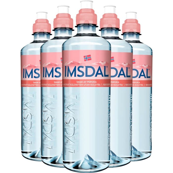 Imsdal Persika Stilla Vatten PET 20x65cl
