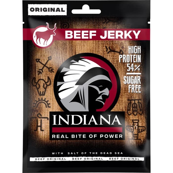 Indiana Jerky Beef Jerky Original 25g