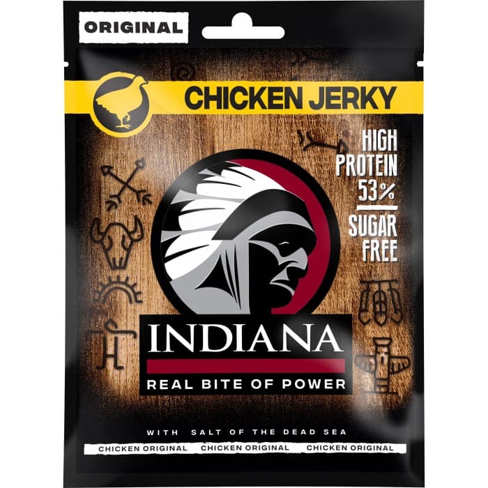 Indiana Jerky Chicken Jerky Original 25g