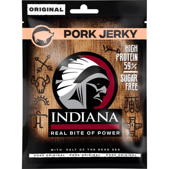 Indiana Jerky Pork Jerky Original 25g