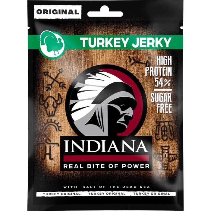 Indiana Jerky Turkey Jerky Original 25g