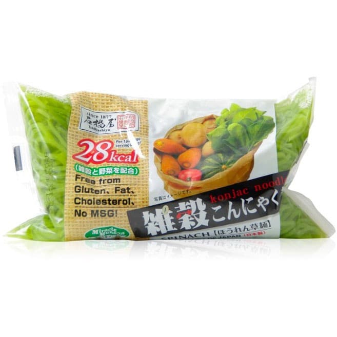 Ishibashiya Shiratakinudlar Spenat 200g