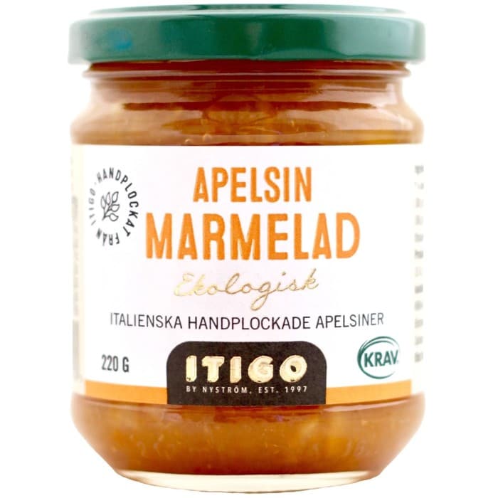 Itigo Apelsinmarmelad 220g