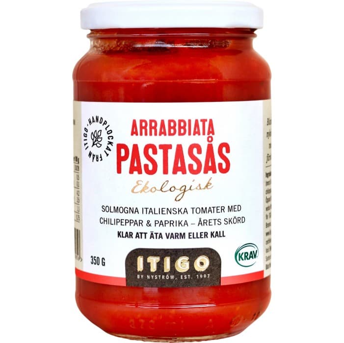 Itigo Arrabbiata Pastasås 350g