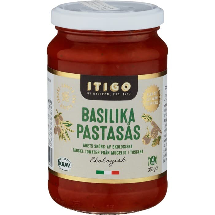Itigo Basilika Pastasås 350g