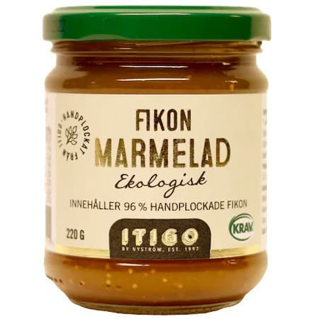 Itigo Fikonmarmelad 220g från Itigo – köp hos Delitea