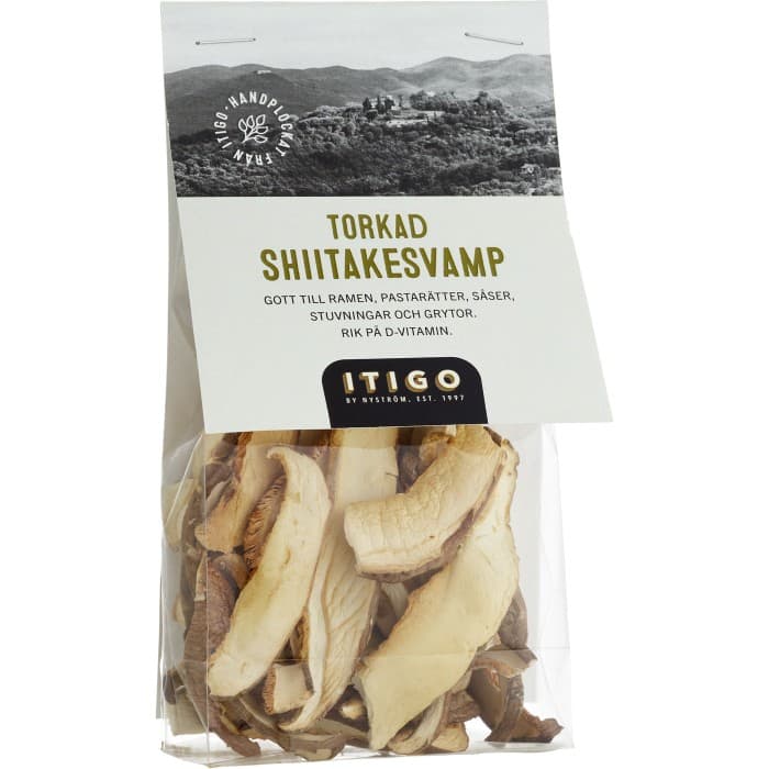 Itigo Shiitakesvamp Torkad 20g
