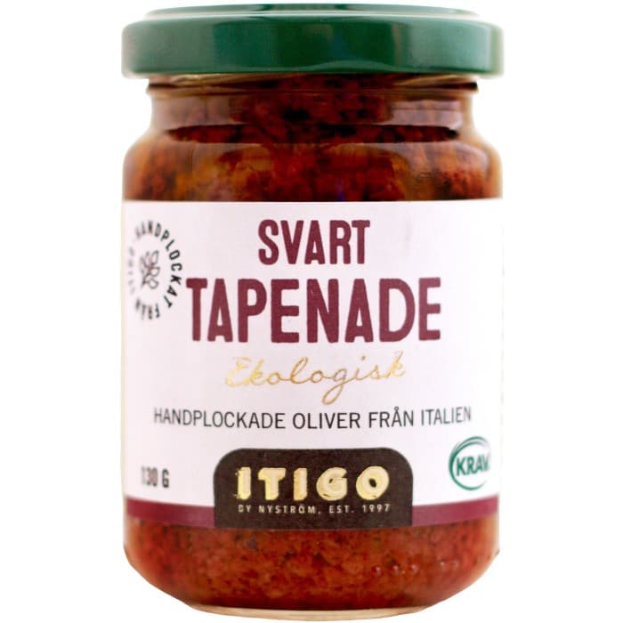 Itigo Svart Tapenade 130g