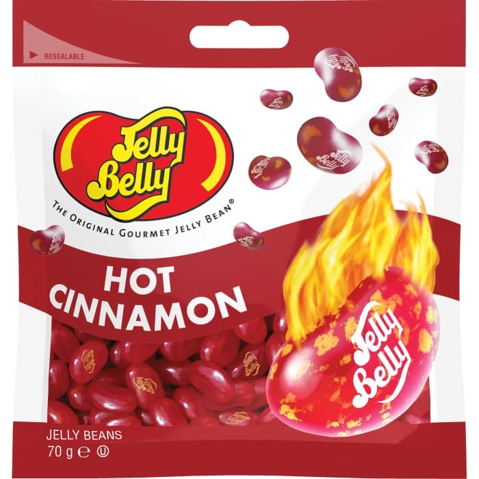 Jelly Belly Jelly Beans Hot Cinnamon Bag 70g från Jelly Belly Jelly Beans – köp hos Delitea