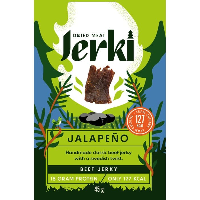 Jerki Beef Jerky Jalapeño 45g