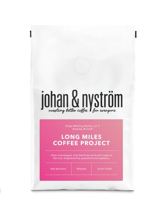 Johan & Nyström Burundi Long Miles Ninga Washed 250g – från Johan & Nyström – 116 kr – hos Delitea