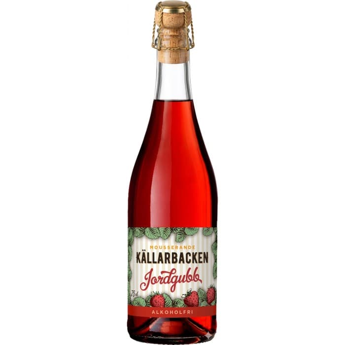 Källarbacken Jordgubbsdryck Alkoholfri 750ml från Källarbacken – köp hos Delitea