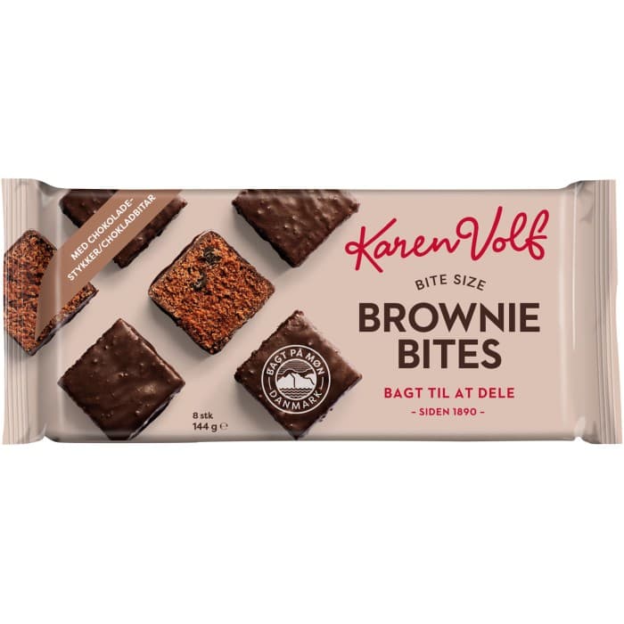 Karen Volf Bite Size Brownie 144g från Karen Volf – köp hos Delitea