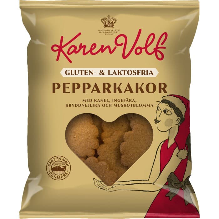 Karen Volf Pepparkakor Gluten- & Laktosfria 165g