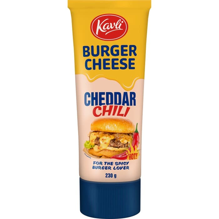 Kavli Burger Cheese Cheddar Chili 230g