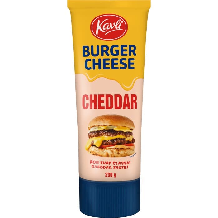 Kavli Burger Cheese Cheddardressing 230g