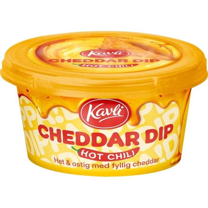 Kavli Hot Chili Cheddar Dip 185g