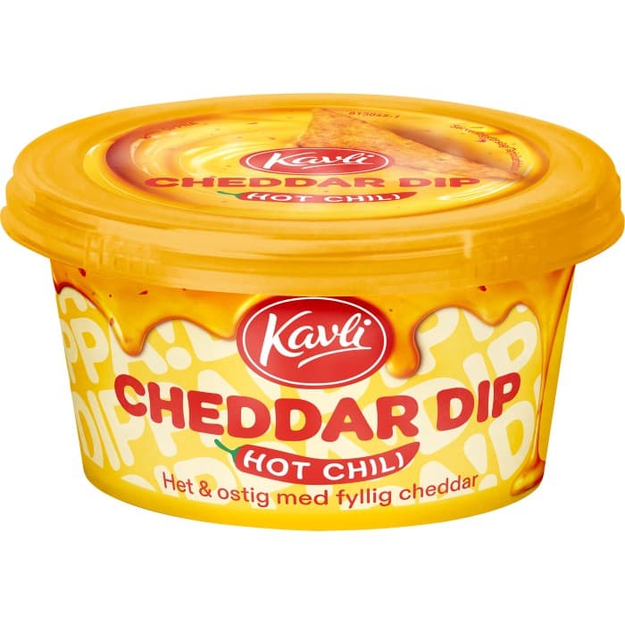 Kavli Hot Chili Cheddar Dip 185g – från Kavli – 34 kr – hos Delitea