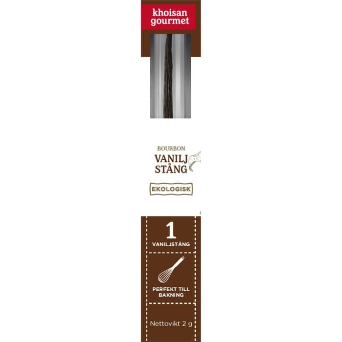 Khoisan Gourmet Vaniljstång Bourbon 2g