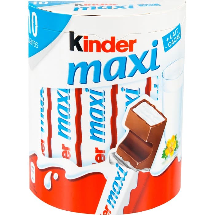 Kinder Maxi 10x21g från Kinder – köp hos Delitea