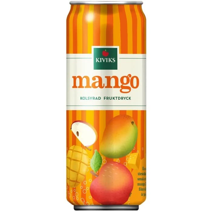 Kiviks Mango Kolsyrad Fruktdryck 33cl – från Kiviks – 14 kr – hos Delitea