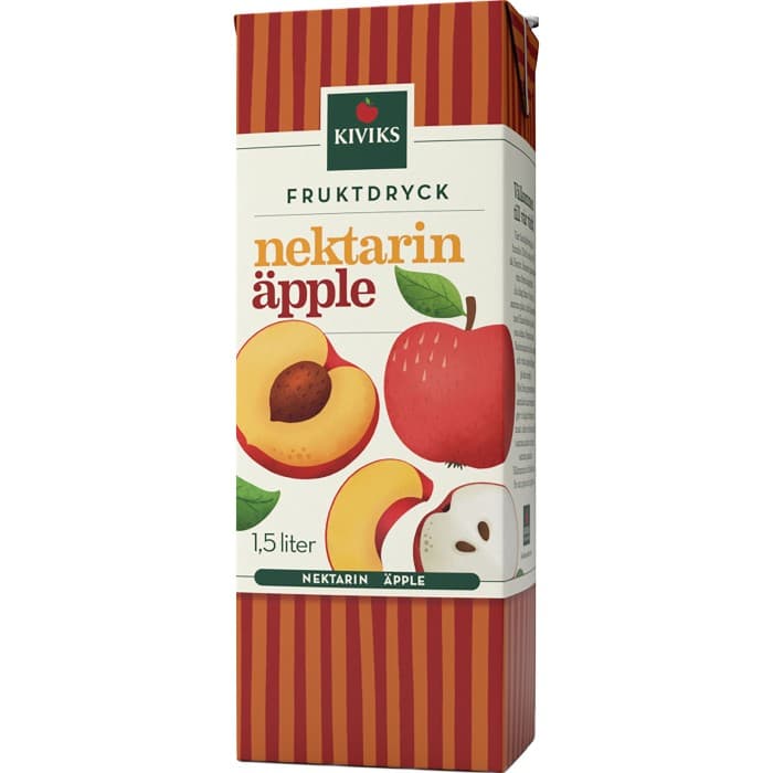 Kiviks Musteri Nektarin Äpple Fruktdryck 1,5L – från Kiviks – 20 kr – hos Delitea
