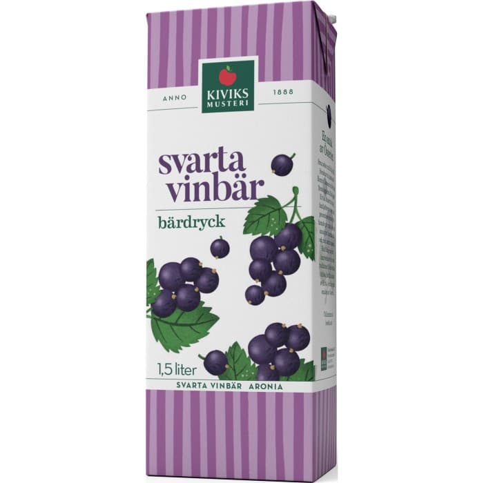 Kiviks Svartvinbärsdryck 1,5L
